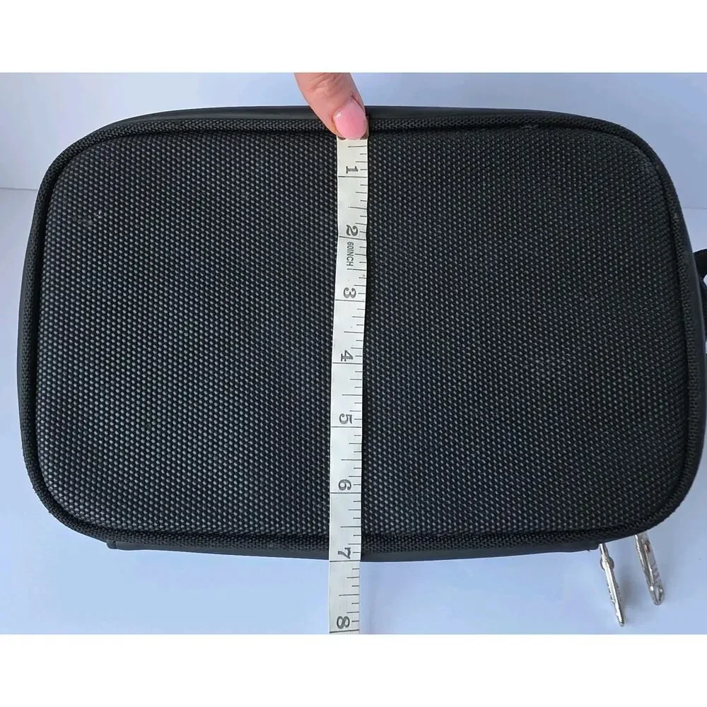 Swiss Gear Black Toiletry Cosmetic Hygiene Travel Bag, Mesh Organizer